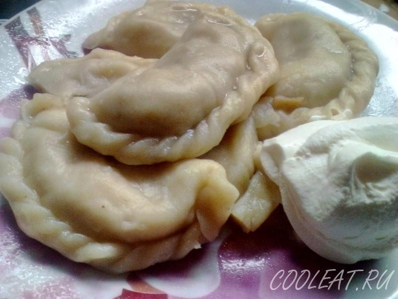 Вареники с картошкой и жаренным луком