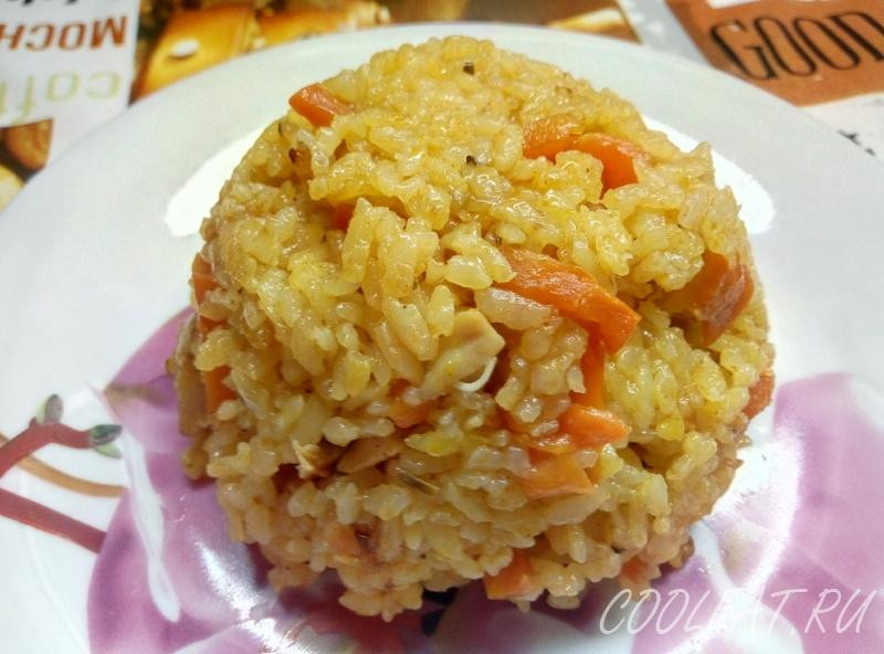 Плов в мультиварке с курицей. Мой фото рецепт