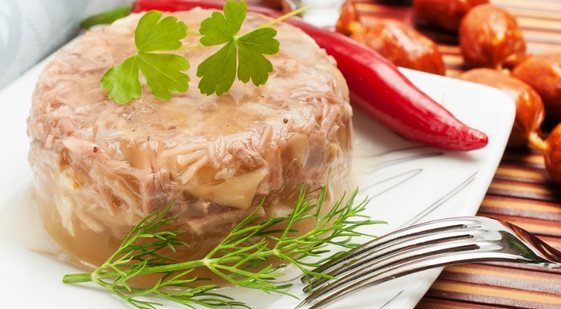 Холодец из свиной рульки — как варить свиной холодец