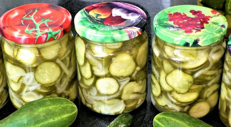 Салат из огурцов на зиму — вкусные рецепты, просто пальчики оближешь