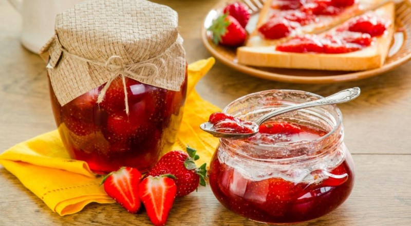 Клубничное варенье на зиму с целыми ягодами – 7 рецептов густого варенья